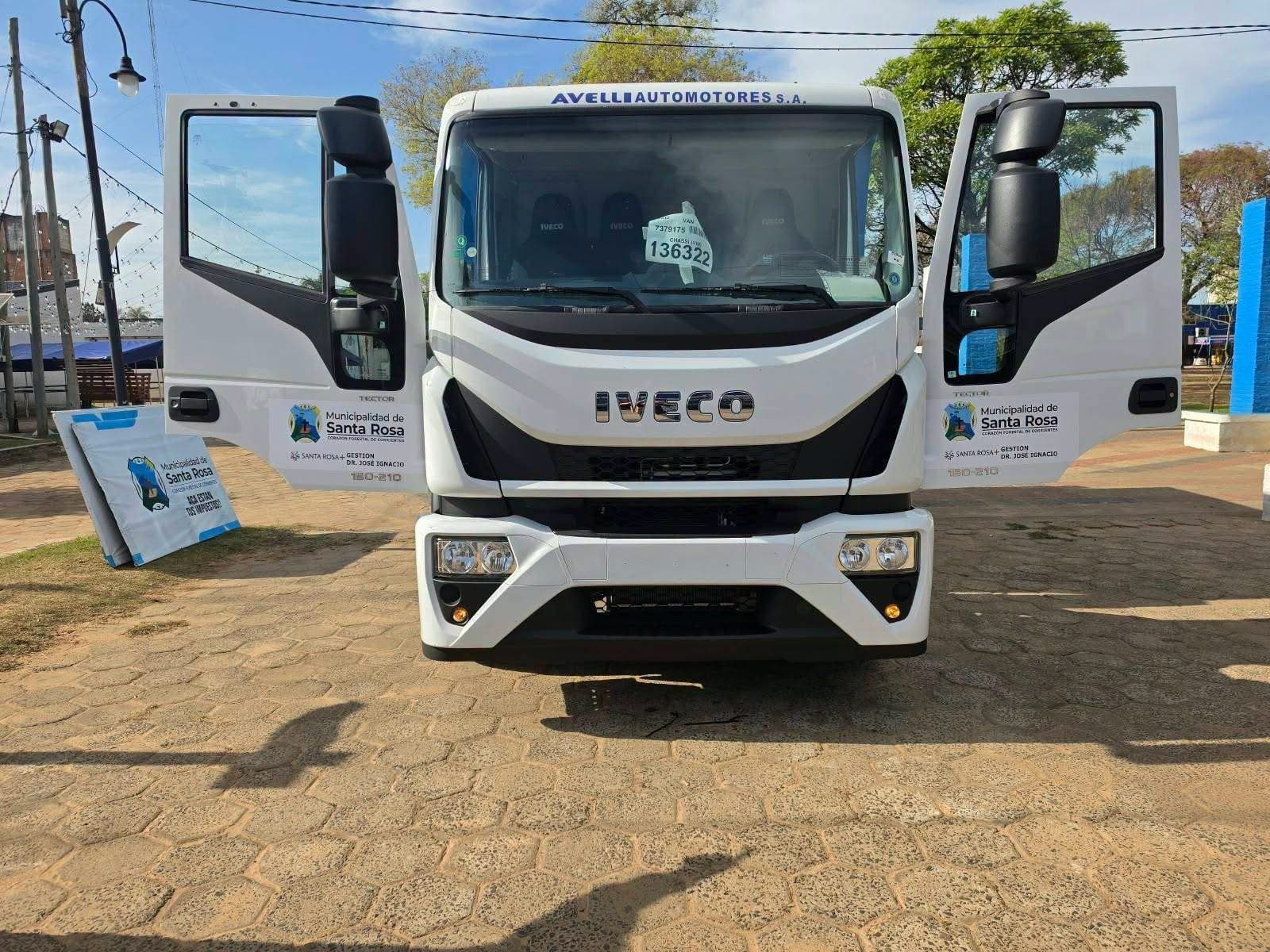 SANTA ROSA INCORPORA UN NUEVO CAMIÓN VOLCADOR IVECO 0 KM